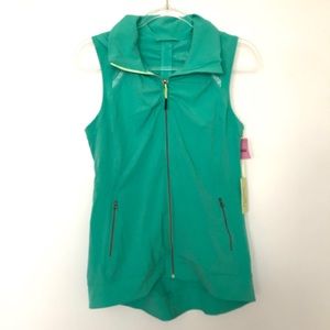 Tangerine Activewear Sleeveless Jacket with Hood